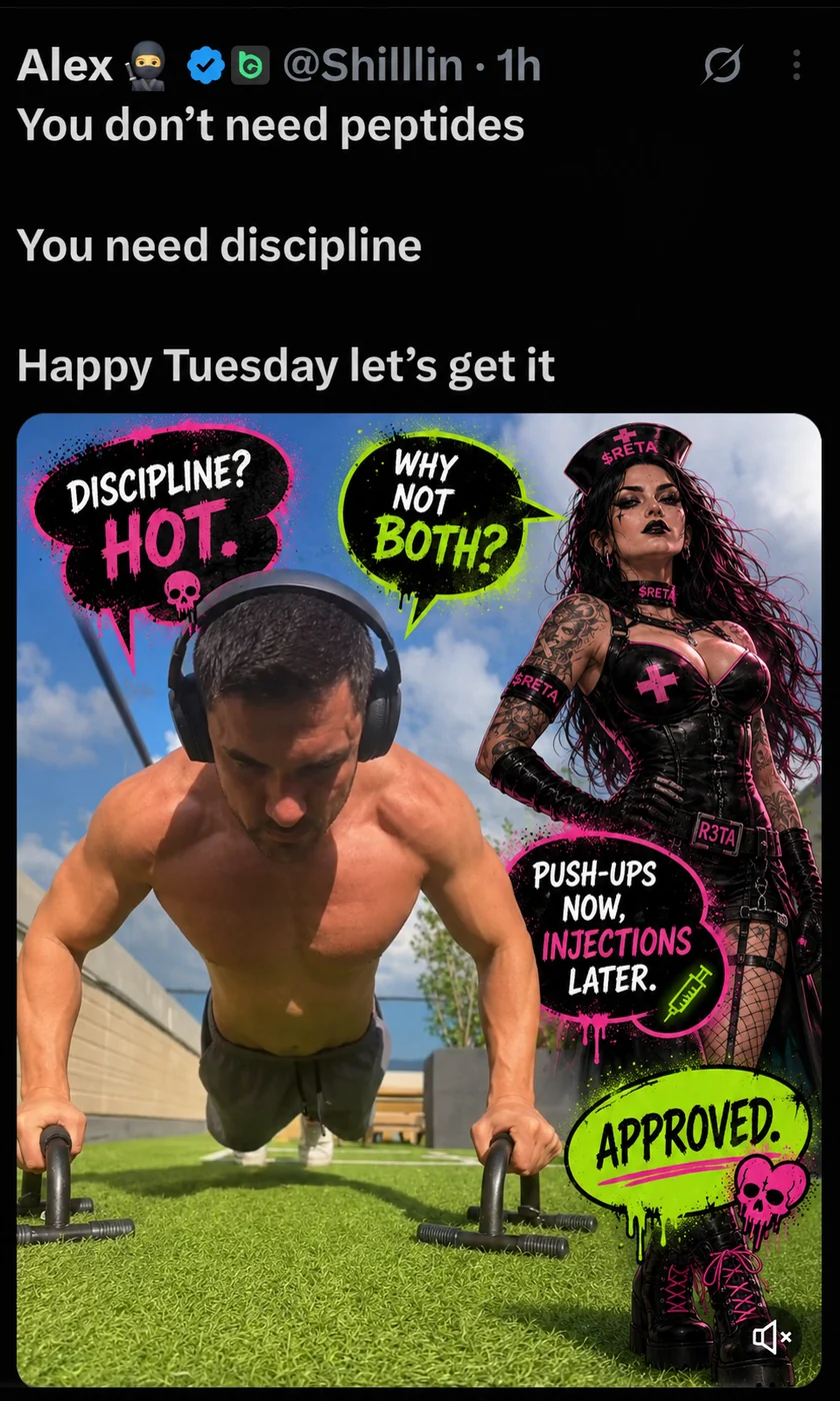 Discipline meets Reta poster